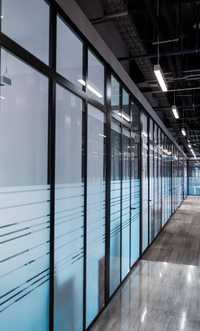 parede de vidro em Cotia